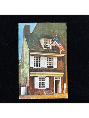 Vintage Postcard 1953 Betsy Ross House Philadelphia Movie History Hapeville GA